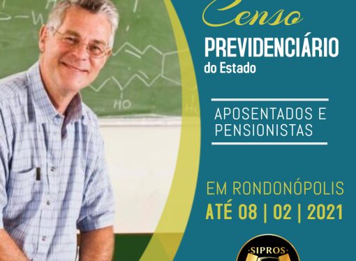 Amigos aposentados Censo Previdenciário termina na segunda em Rondonópolis