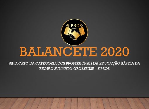 Prestação de contas de 2020 está disponível  no portal do Sipros