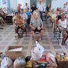 Diretoria entrega quase 200 kg de alimentos arrecadados no Arraiá Sipros, no Recanto dos Idosos